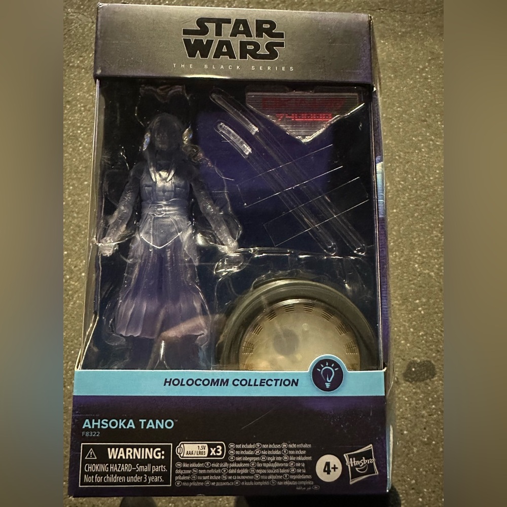 Star Wars Ahsoka Tano Hologram- Holocomm Collection